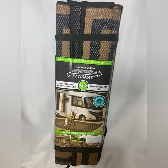 Indoor/Outdoor Reversible Patiomat *Brand New* - Picture 1 of 4